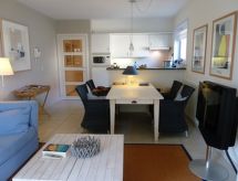 Licht appartement voor 2 met gedeeld zwembad, 1 km van strand in De Haan - thumbnail 1