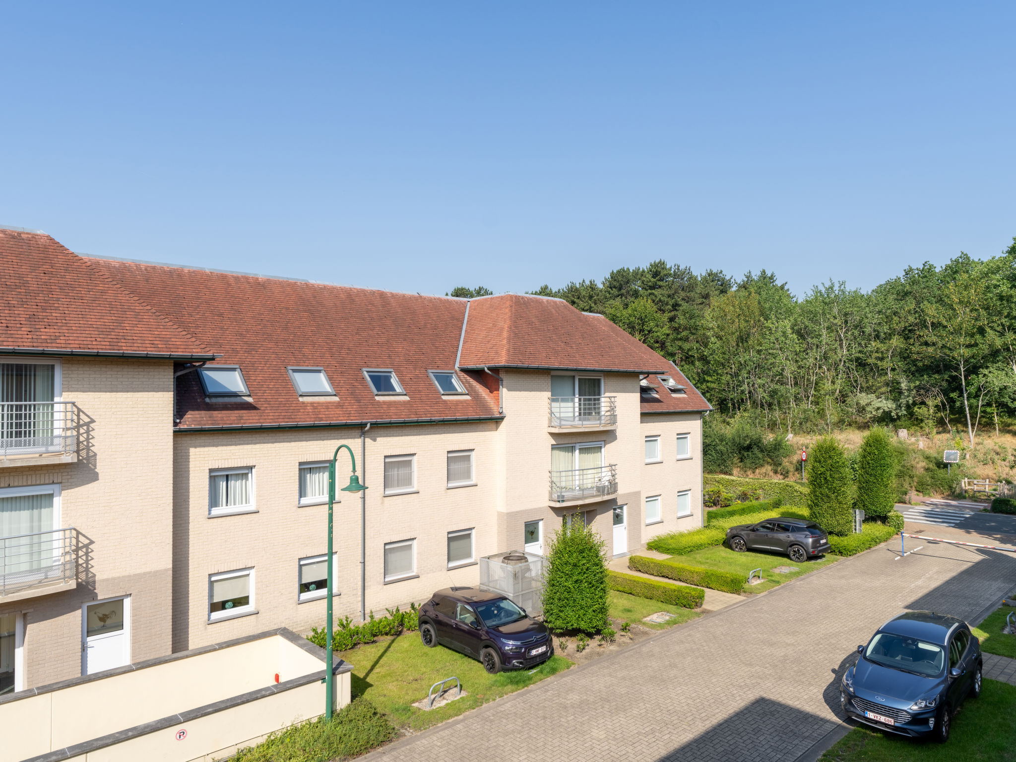 Green Garden 203 with balcony & parking - Dehors