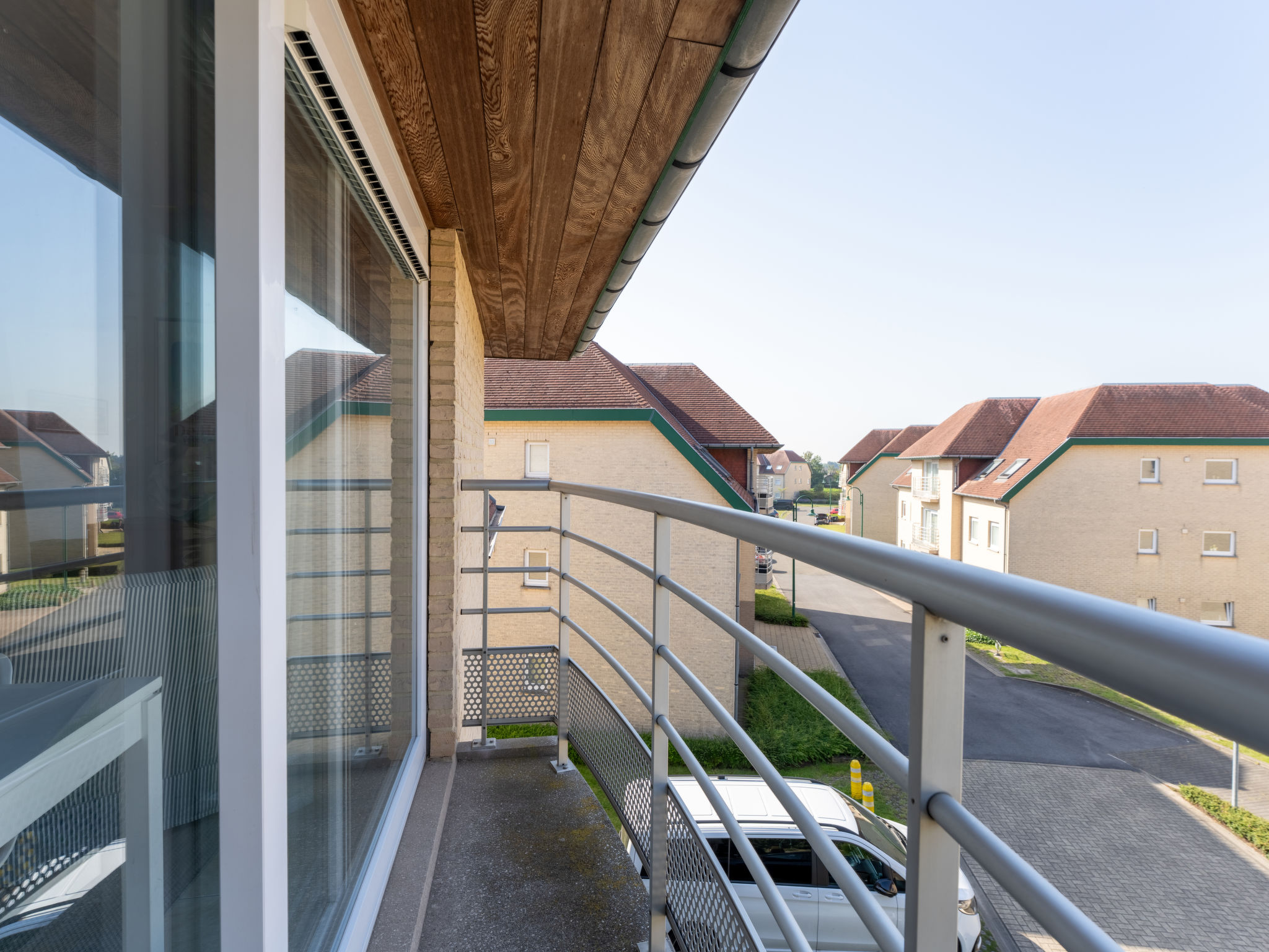 Green Garden 203 with balcony & parking - Dehors