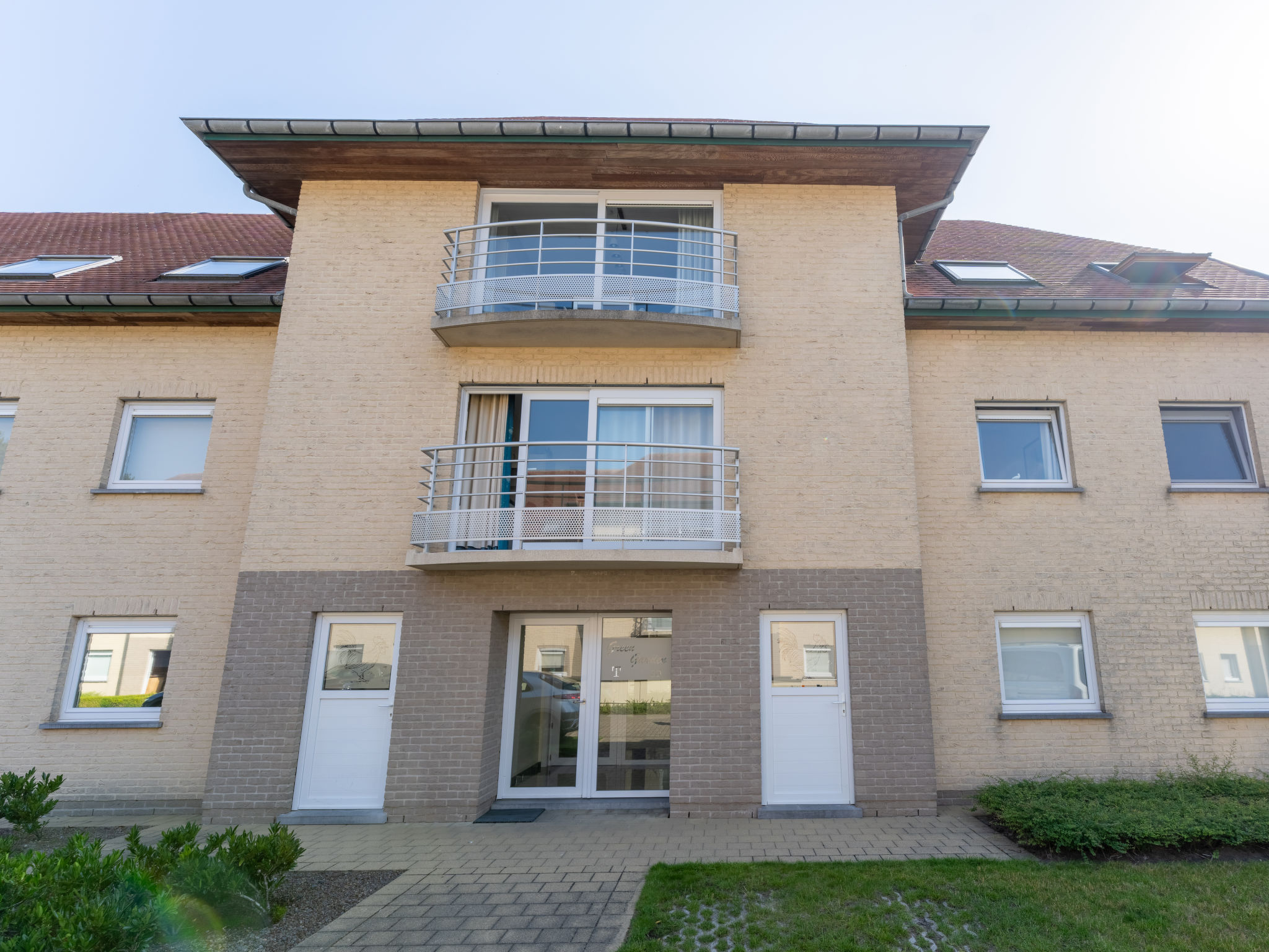 Green Garden 203 with balcony & parking - Dehors