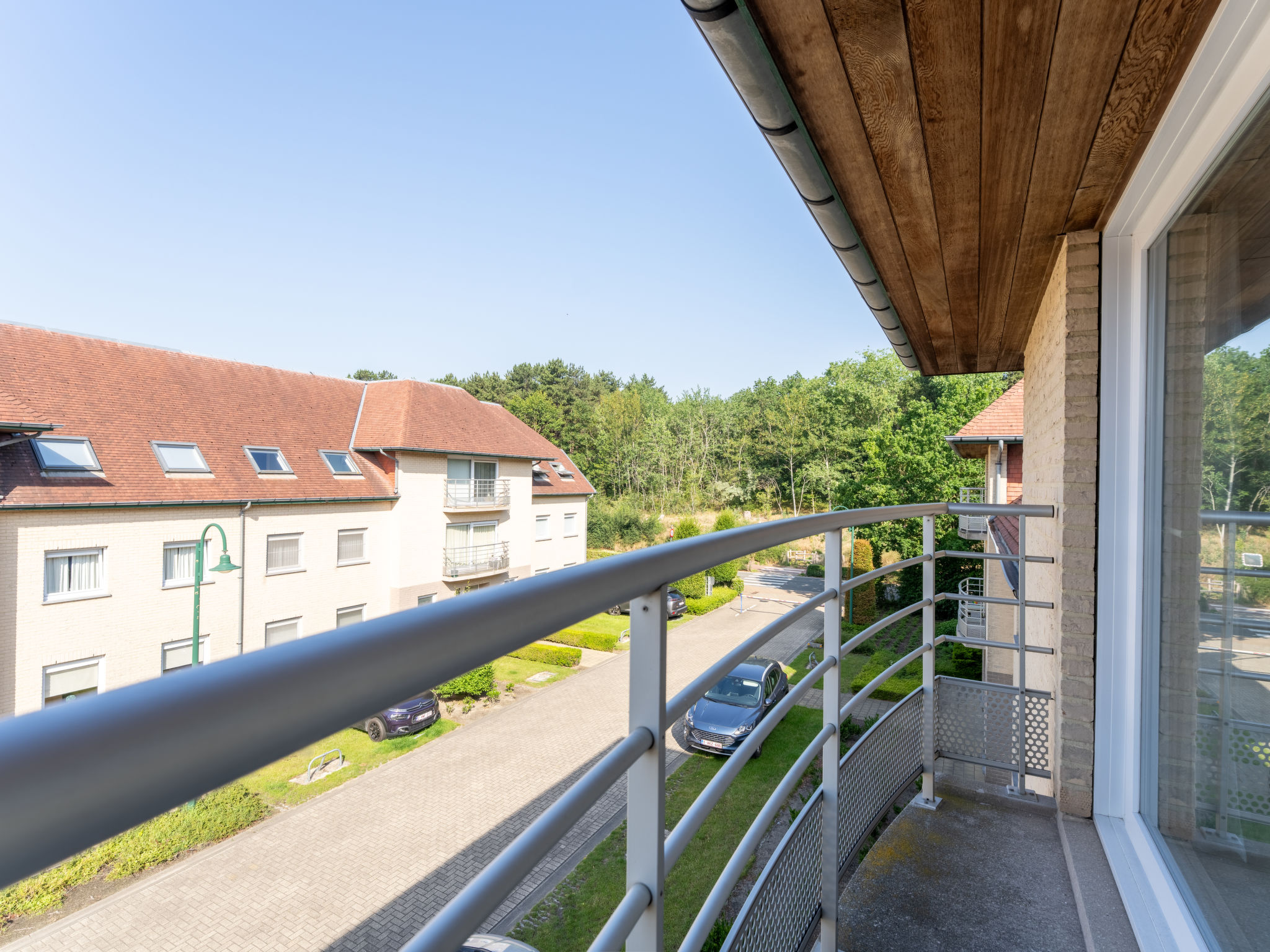 Green Garden 203 with balcony & parking - Dehors