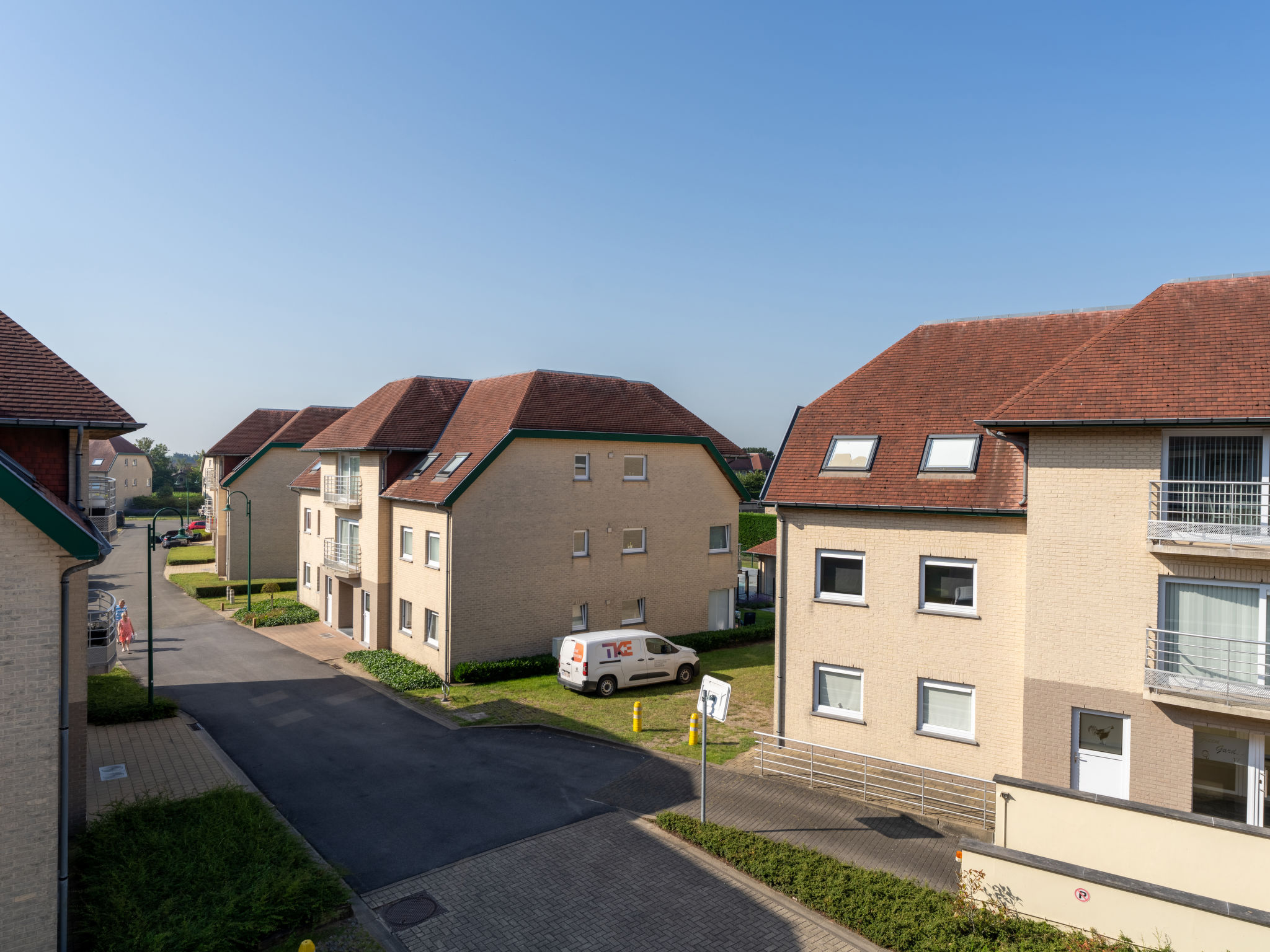Green Garden 203 with balcony & parking - Dehors
