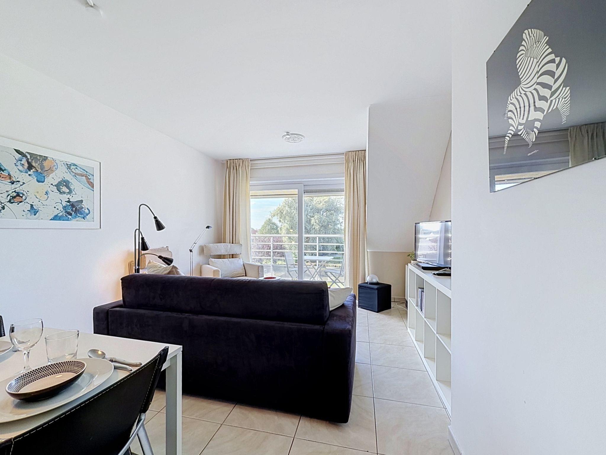 Green Lake Retreat with balcony - Binnen