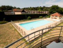 Moderne vakantiewoning met zwembadzicht op 1 km van het strand in De Haan - thumbnail 1