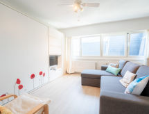 Knusse studio voor 3 aan de kust, 150m van strand in De Haan - thumbnail 1