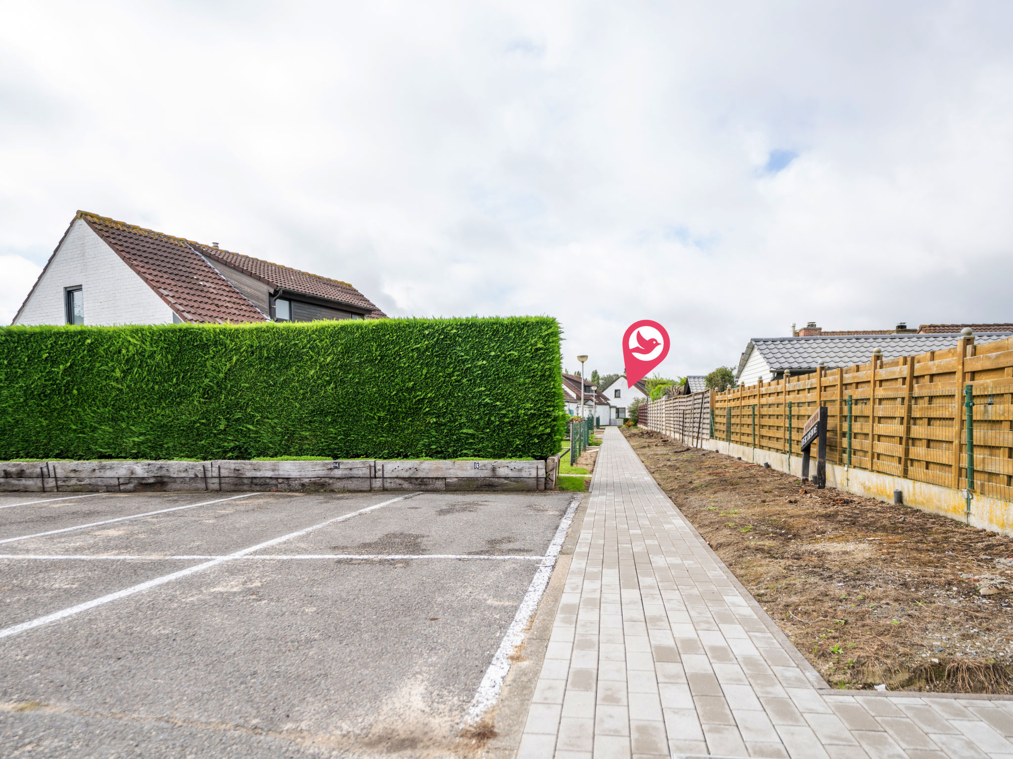 Ter Heide I with terrace & parking - Buiten