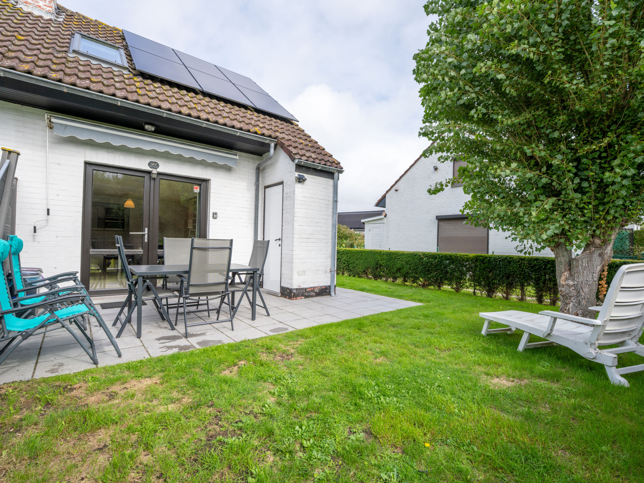 Ter Heide I with terrace & parking - Buiten
