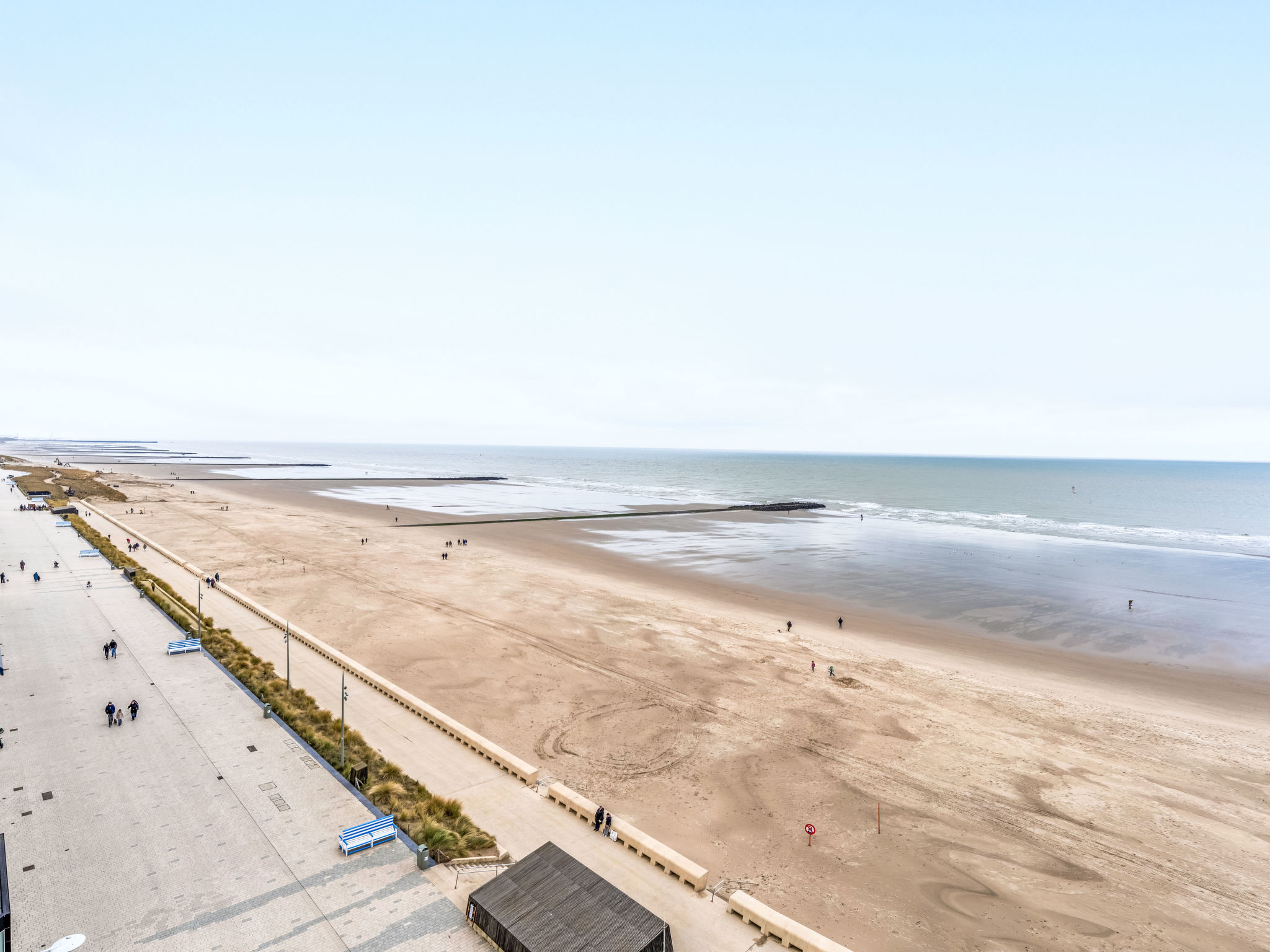 Appartement met directe toegang tot strand en zeezicht in Westende - foto 6