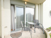 Op 1,0 km van zee: Comfortabel appartement in Bredene met zwembad · 45 m² - thumbnail 5