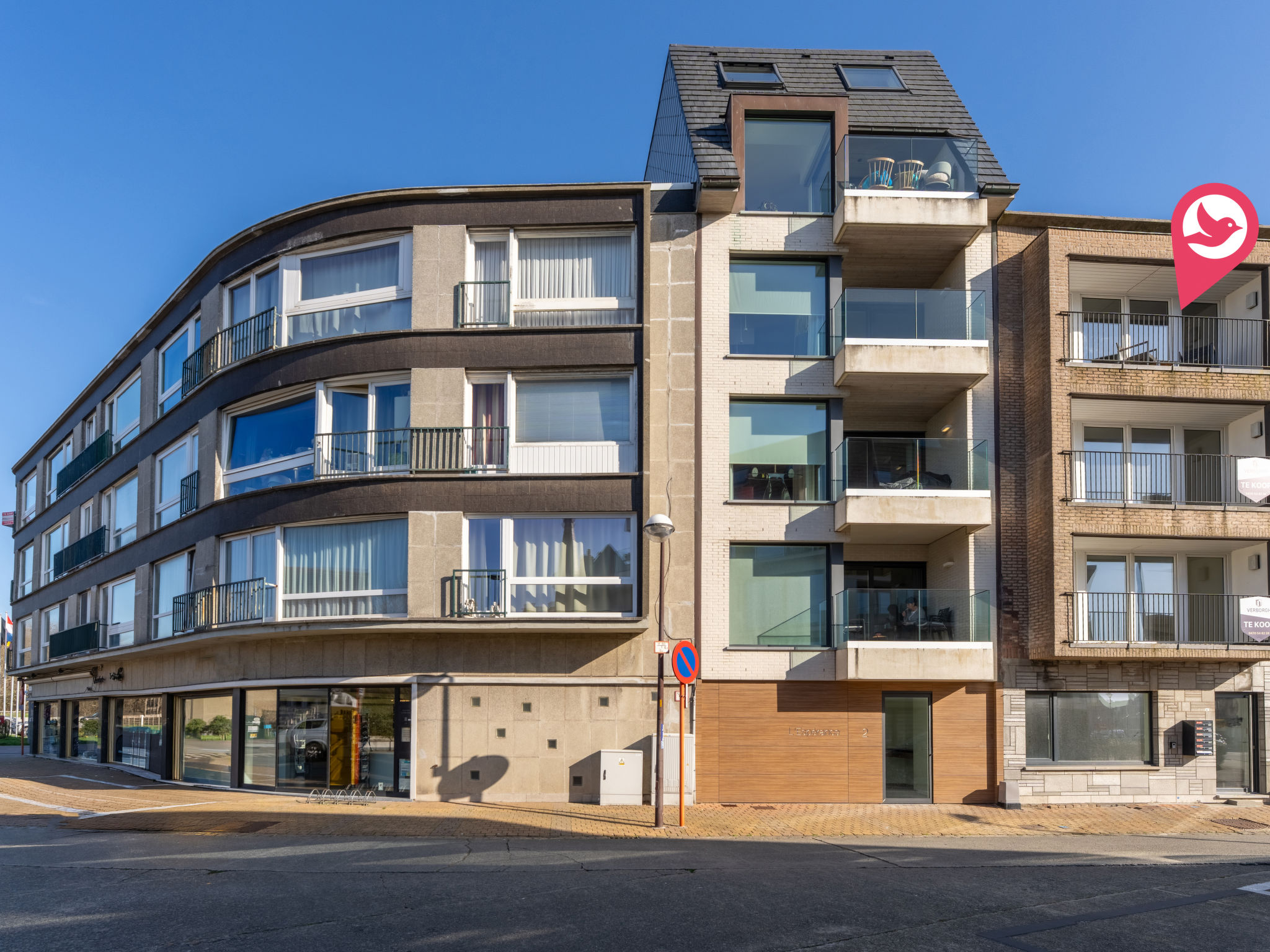 Studio 4.3 with balcony - Draußen