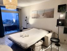 Studio 806 met balkon en zeezicht op 200m van het strand in Bredene - thumbnail 5