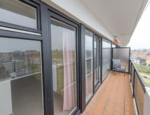 2-persoons appartement met zeezicht op 400 m van het strand in Bredene - thumbnail 3