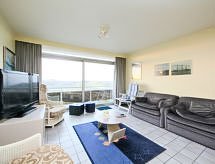 Zeezicht appartement Bredene: 2-persoons aan zee - thumbnail 1