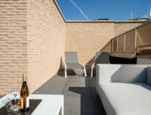 Op 300 m van zee: 4-persoons appartement met zeezicht in Bredene - thumbnail 5