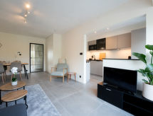 Aan zee: 4-persoons appartement in Bredene met balkon - thumbnail 2