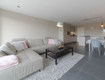 Licht appartement met balkon in Bredene, op 310 meter van het strand - thumbnail 6