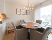 Strandappartement voor 4 personen in hartje Bredene - thumbnail 4