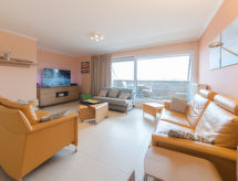 6-persoons appartement met open haard aan strand van Bredene - thumbnail 2