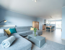 Appartement aan het strand in Bredene, 6 personen, 113 m² - thumbnail 1