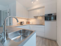 400 m van het strand: 4-persoons appartement met balkon in Bredene - thumbnail 3