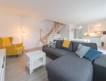 400 m van het strand: 4-persoons appartement met balkon in Bredene - thumbnail 1