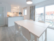 400 m van het strand: 4-persoons appartement met balkon in Bredene - thumbnail 4