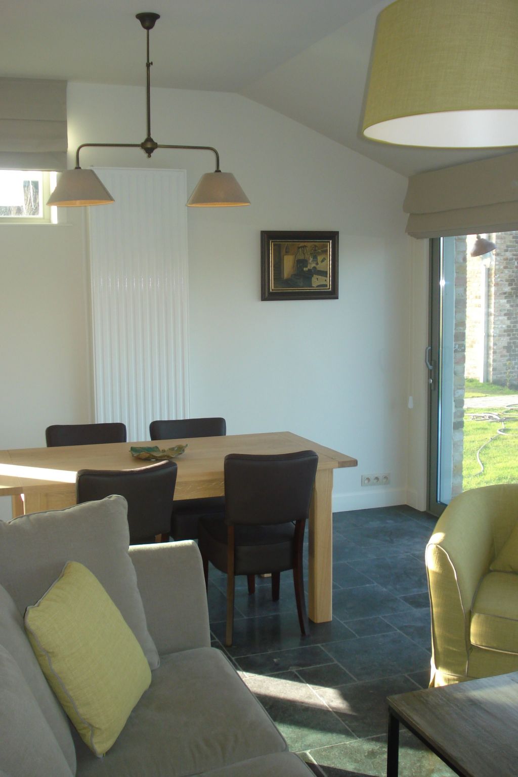 Mit gemeinsamem Pool und Garten