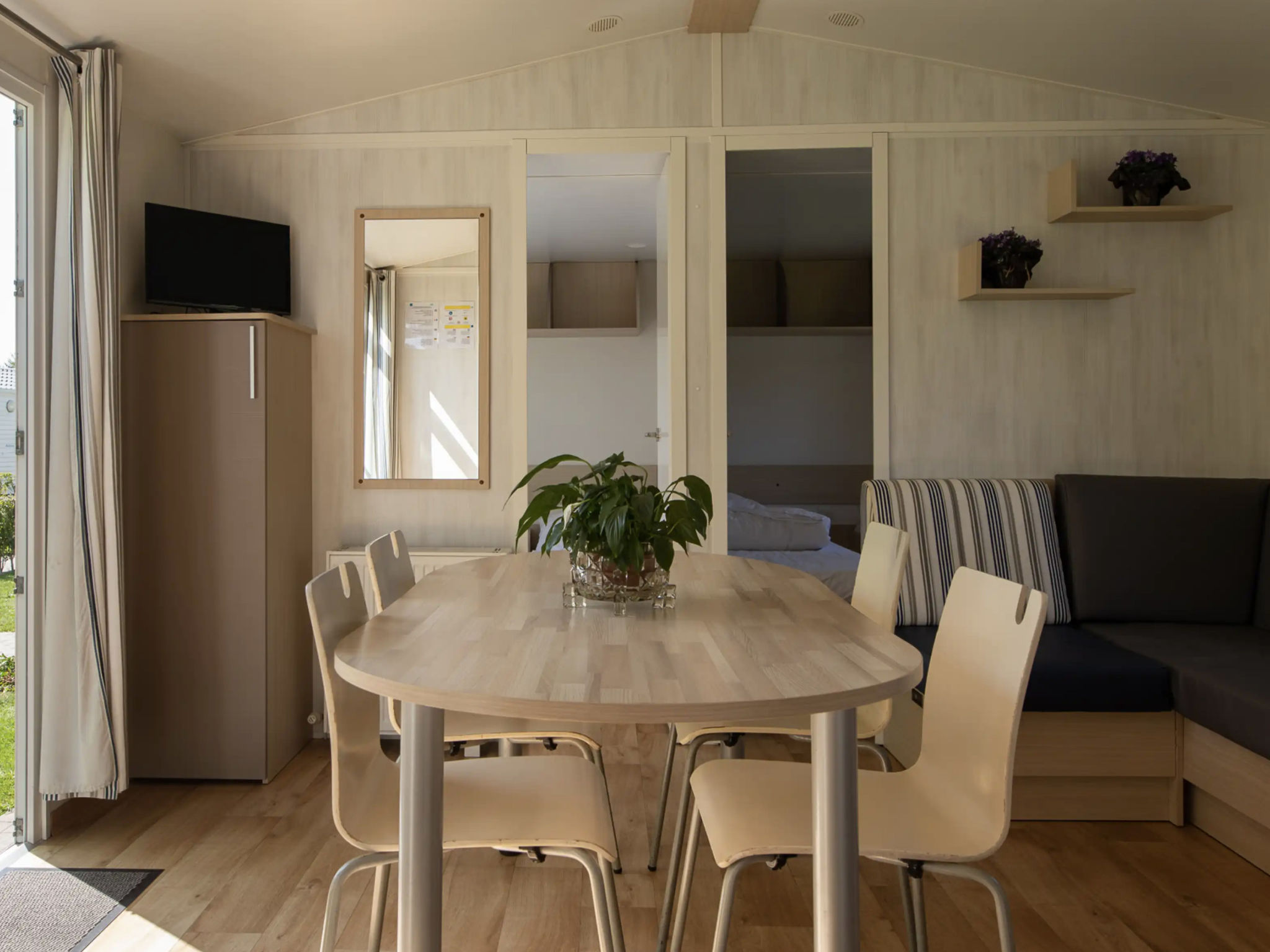 Meerzicht chalet voor 4 personen in Jabbeke, 1 km van centrum - foto 2