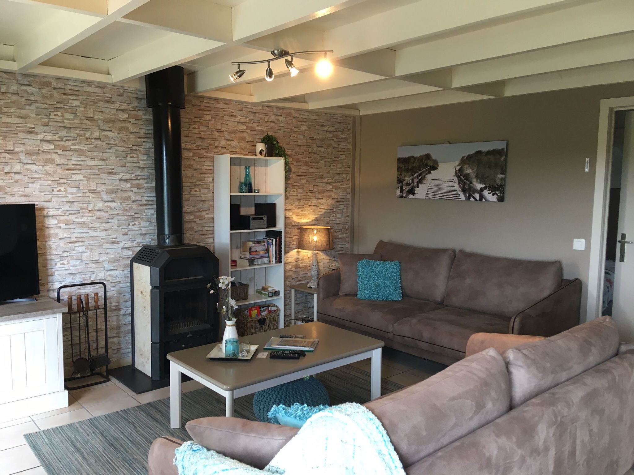 Polderwind mit Blick auf die Felder-Inside