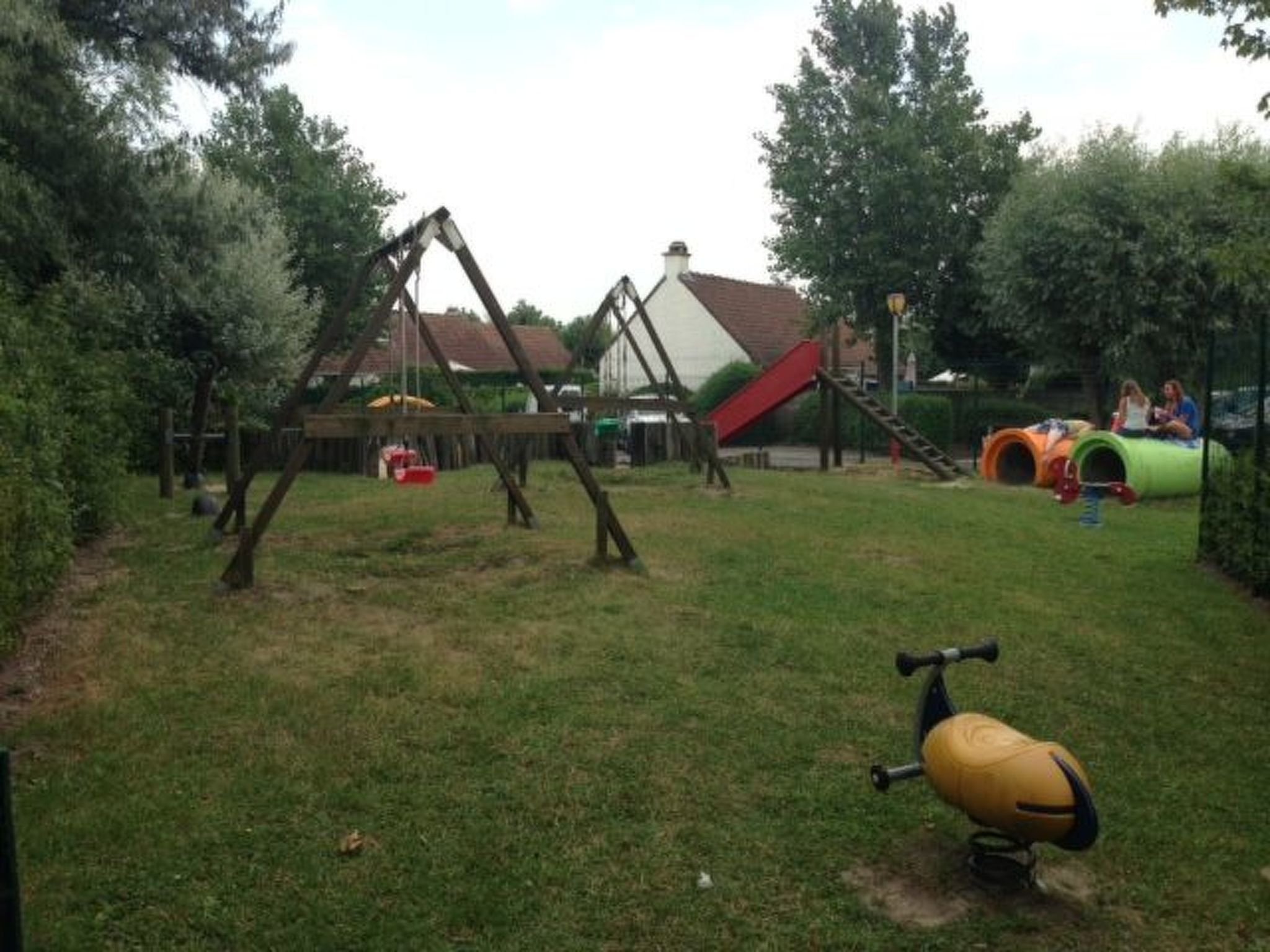 Zonneweelde bei Dünen und Wald-Inside