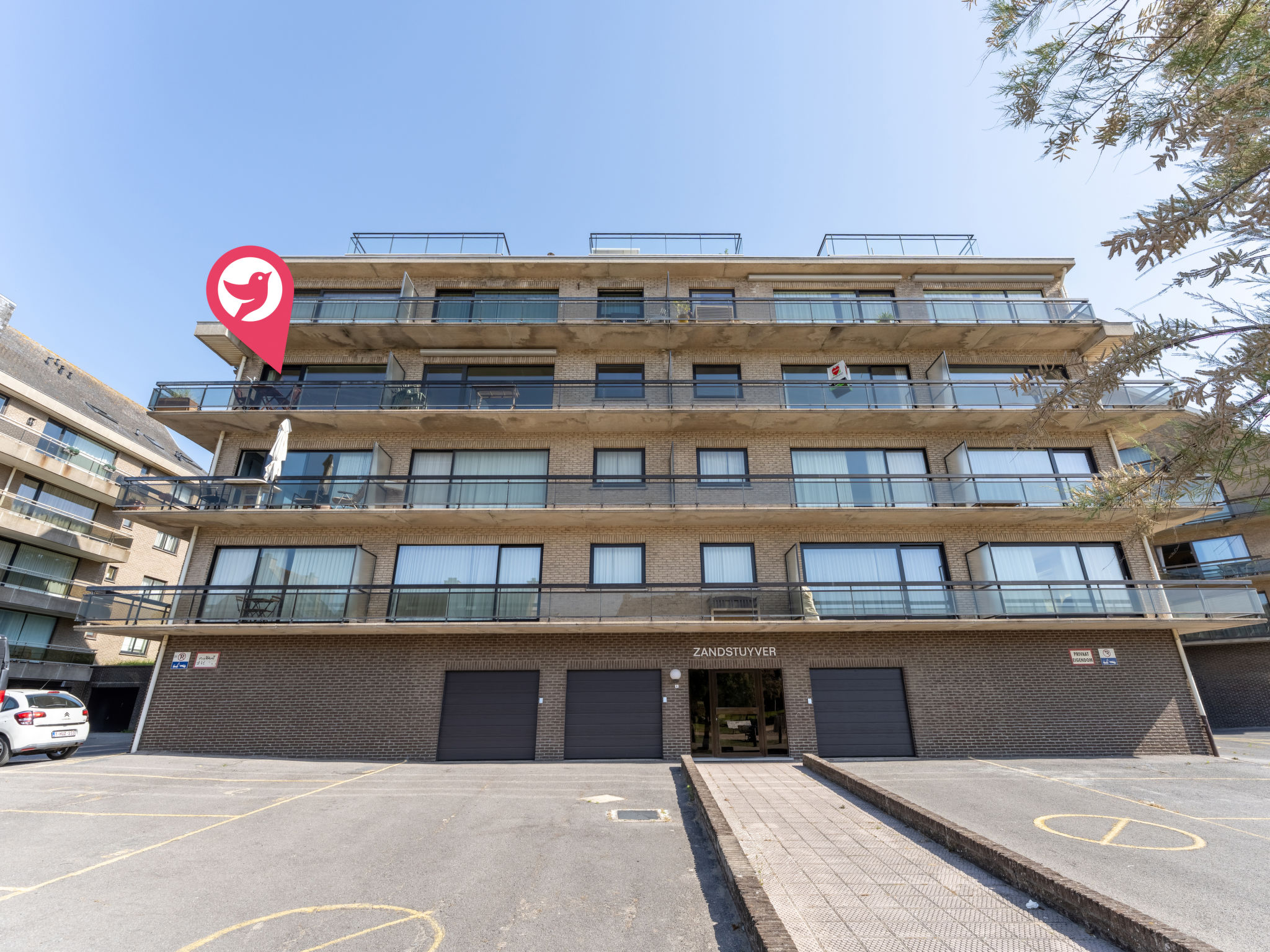 Zandstuyver with balcony - Buiten