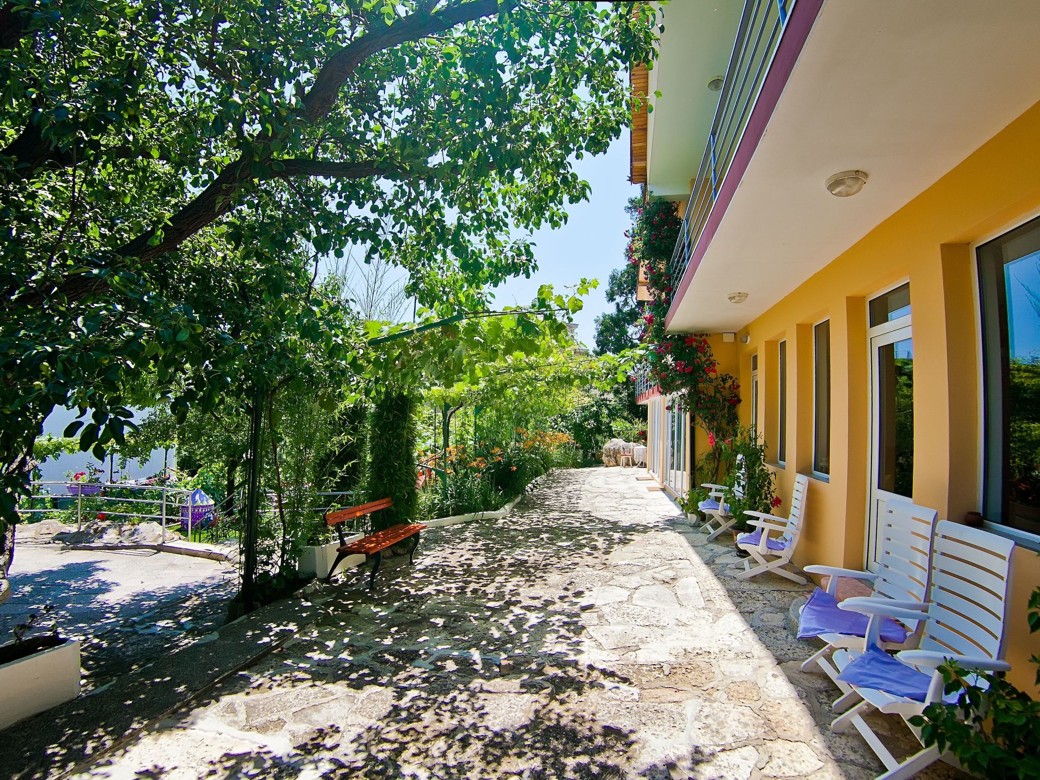 Mit Blick auf das Wasser-Buiten