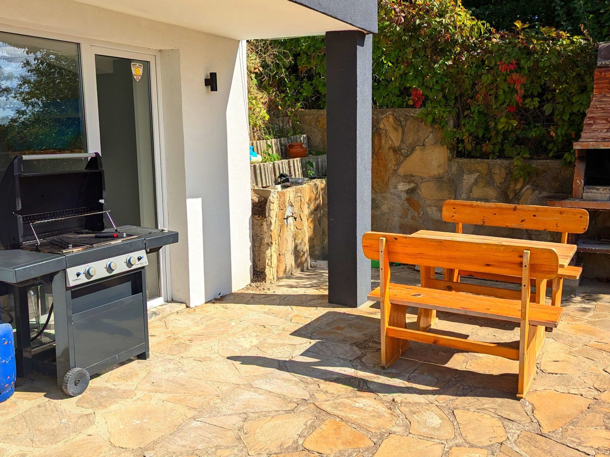 Familienvilla "Dionysus" mit Pool und Meerblick-Buiten