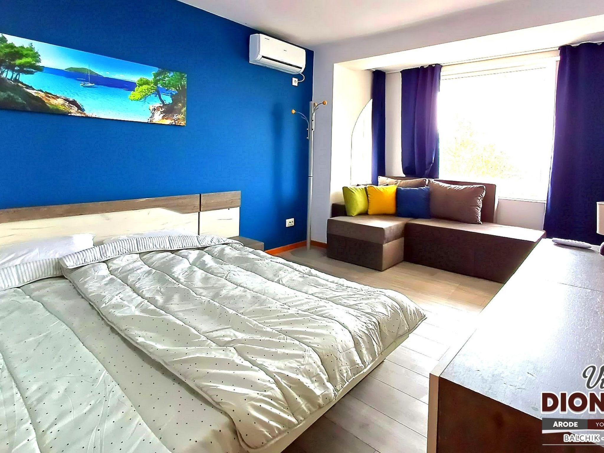 Familienvilla "Dionysus" mit Pool und Meerblick-Binnen