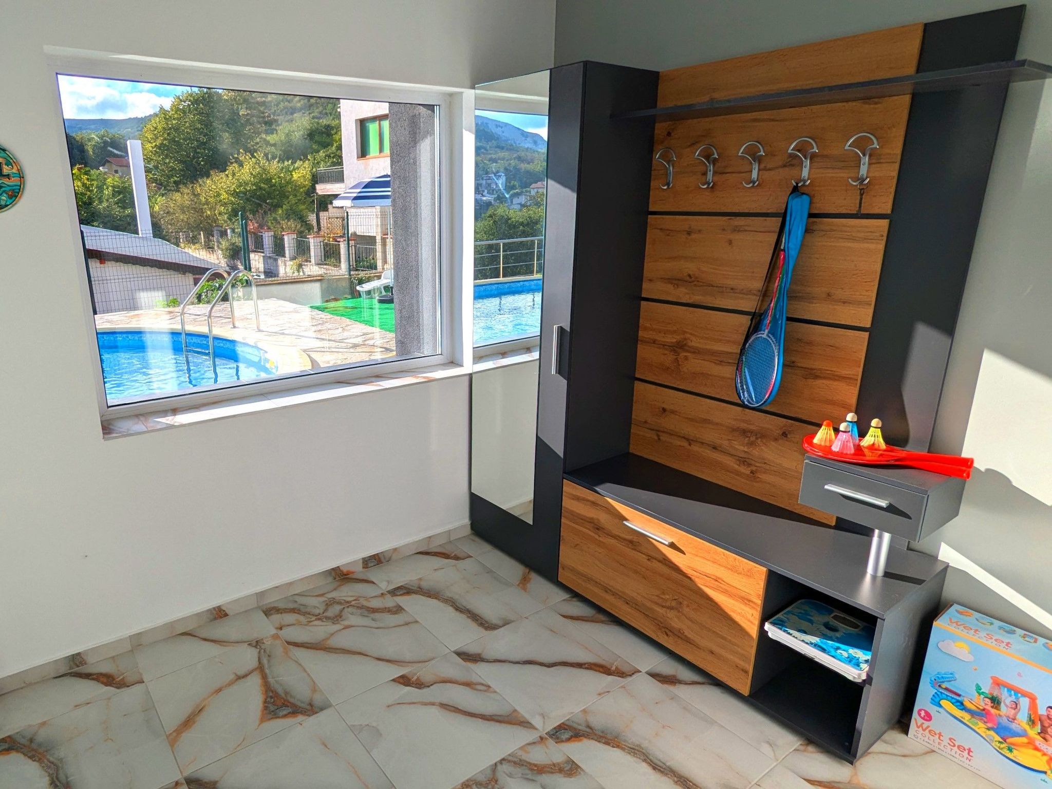 Familienvilla "Dionysus" mit Pool und Meerblick-Binnen