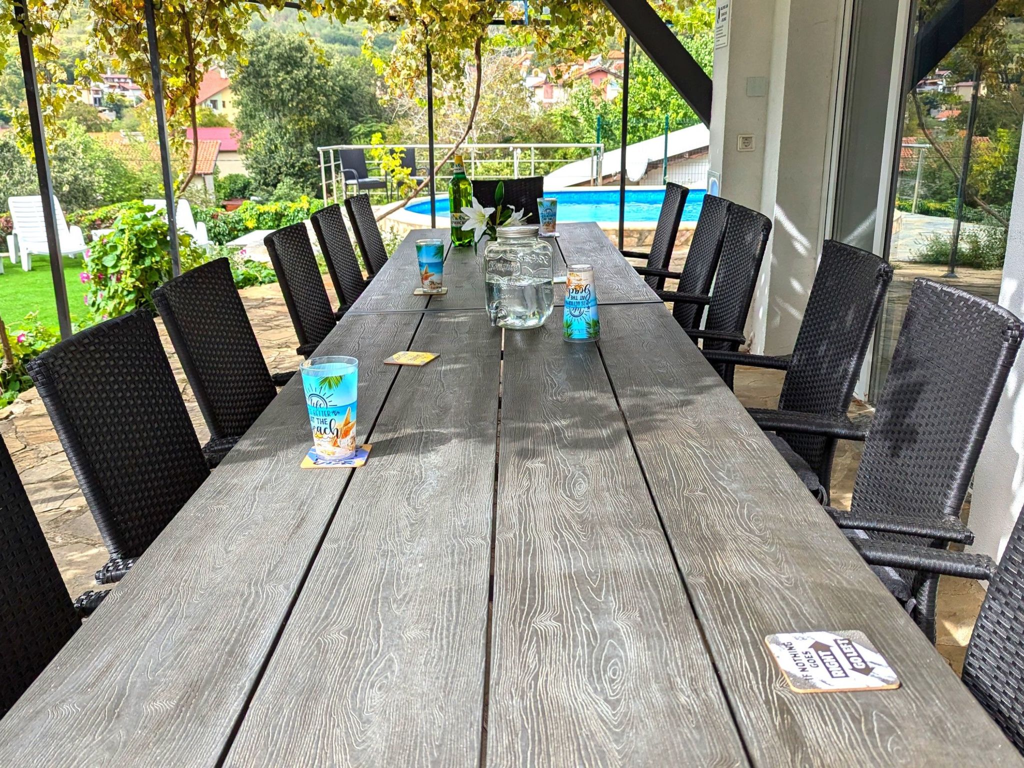 Familienvilla 'Dionysus' mit Pool und Meerblick