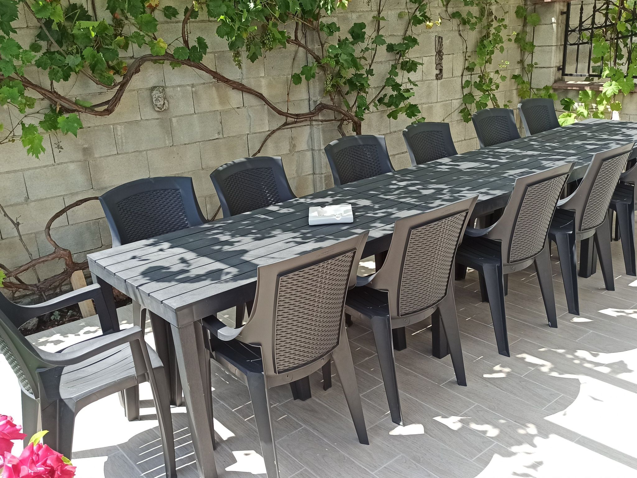 Familienvilla mit Meerblick "Arode Villa Ovid"-Buiten