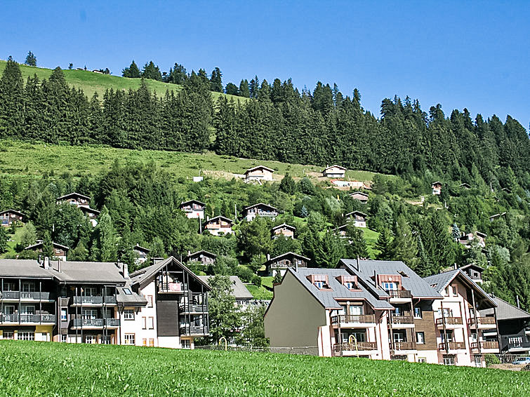Aan de piste: Comfortabel appartement in Moléson-sur-Gruyères in Moléson-sur-Gruyères