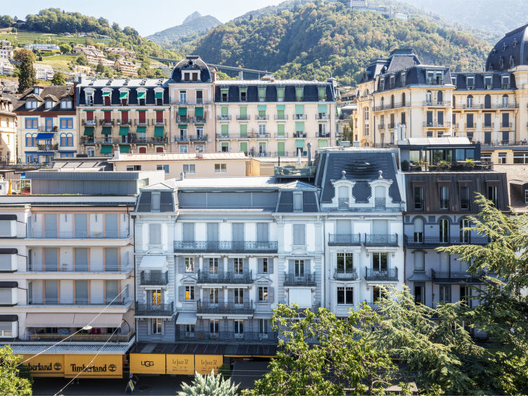 4-persoons appartement Le Jazz met meer- en bergzicht in Montreux in Montreux