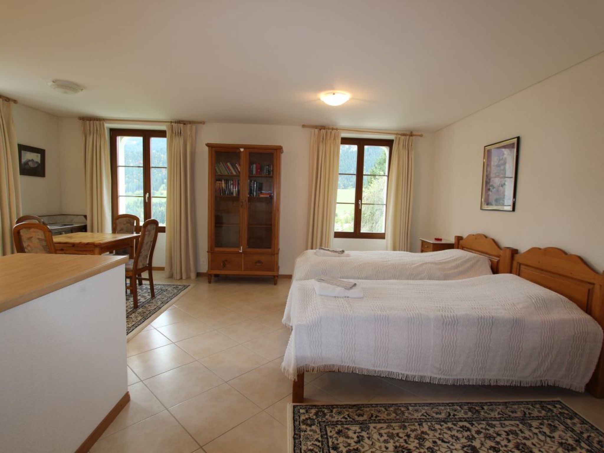 Studio Rosat 3, (Château-d'Oex), - Dedans