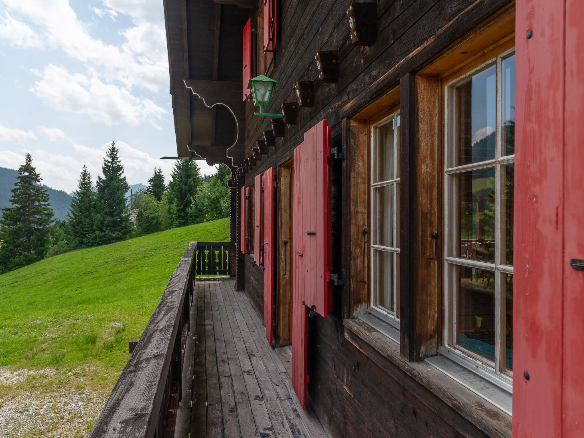 Chalet La Bürsch, (Les Mosses), - Draußen
