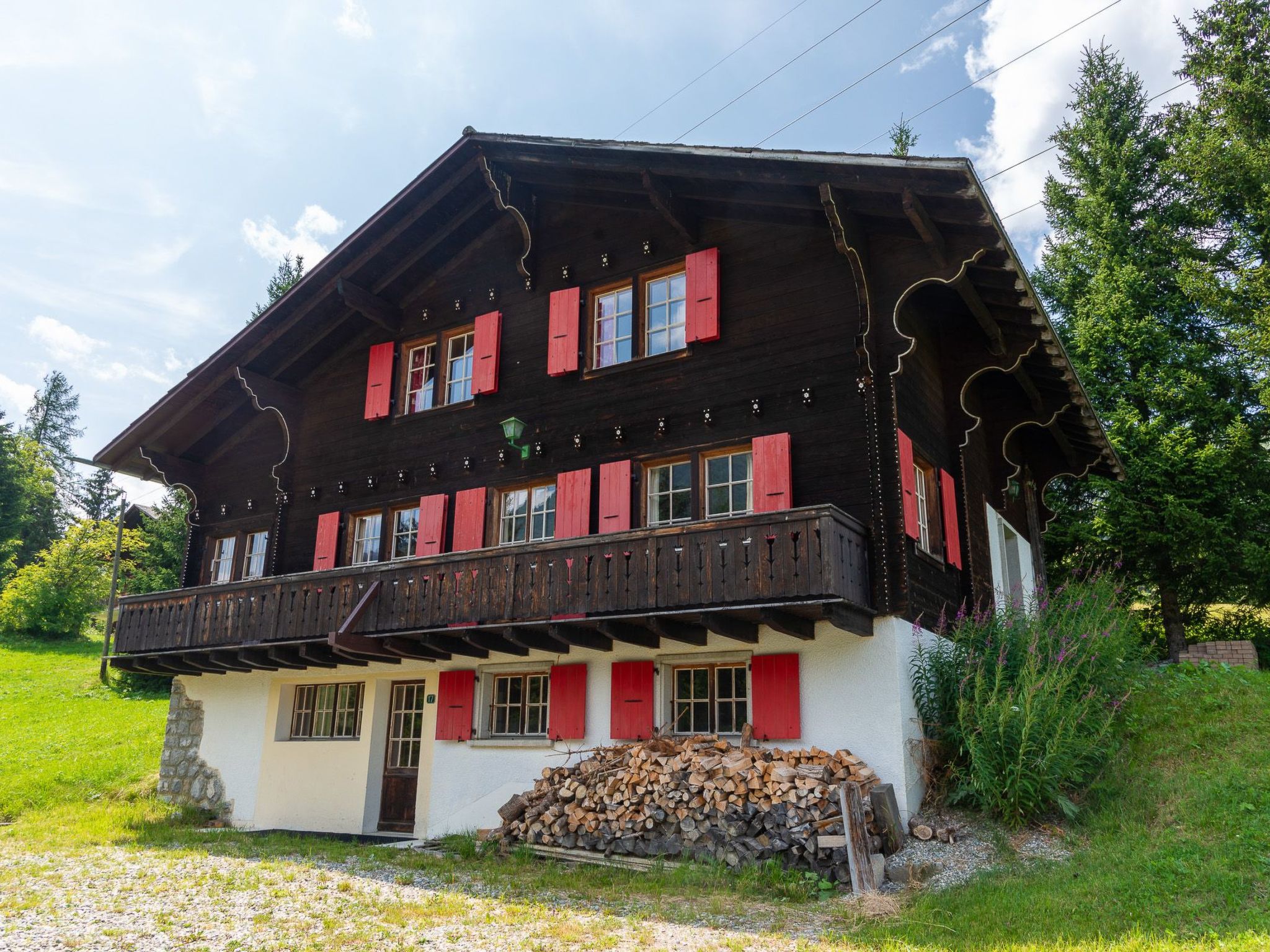 Chalet La Bürsch, (Les Mosses), - Draußen