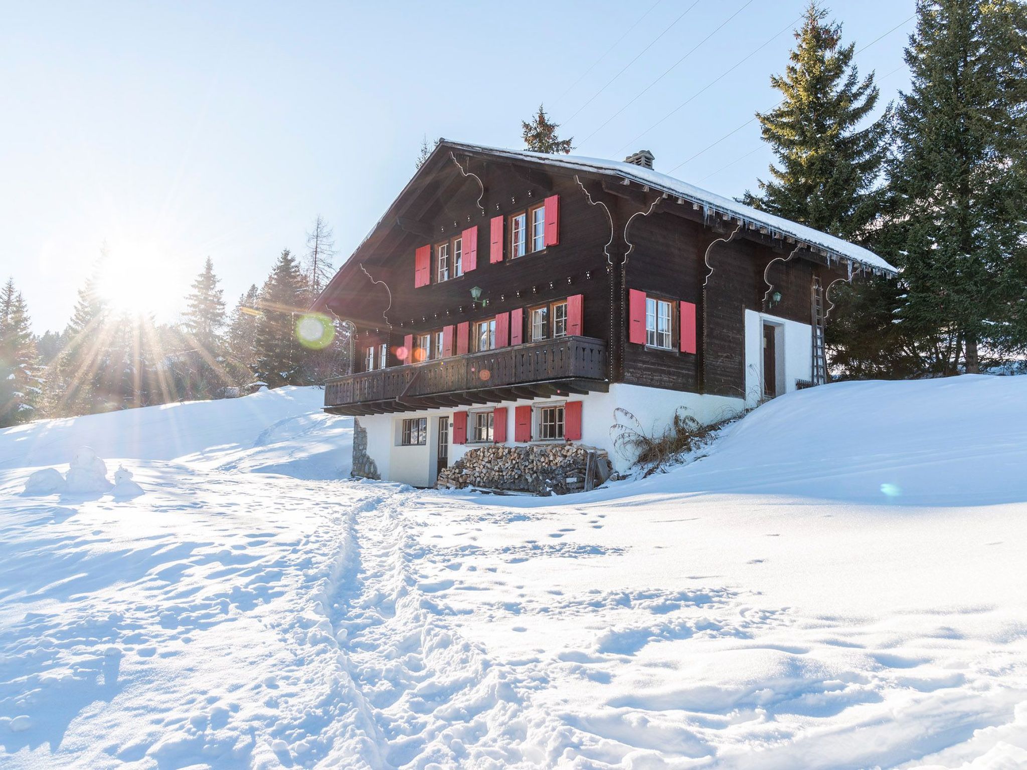 Chalet La Bürsch, (Les Mosses), - Draußen