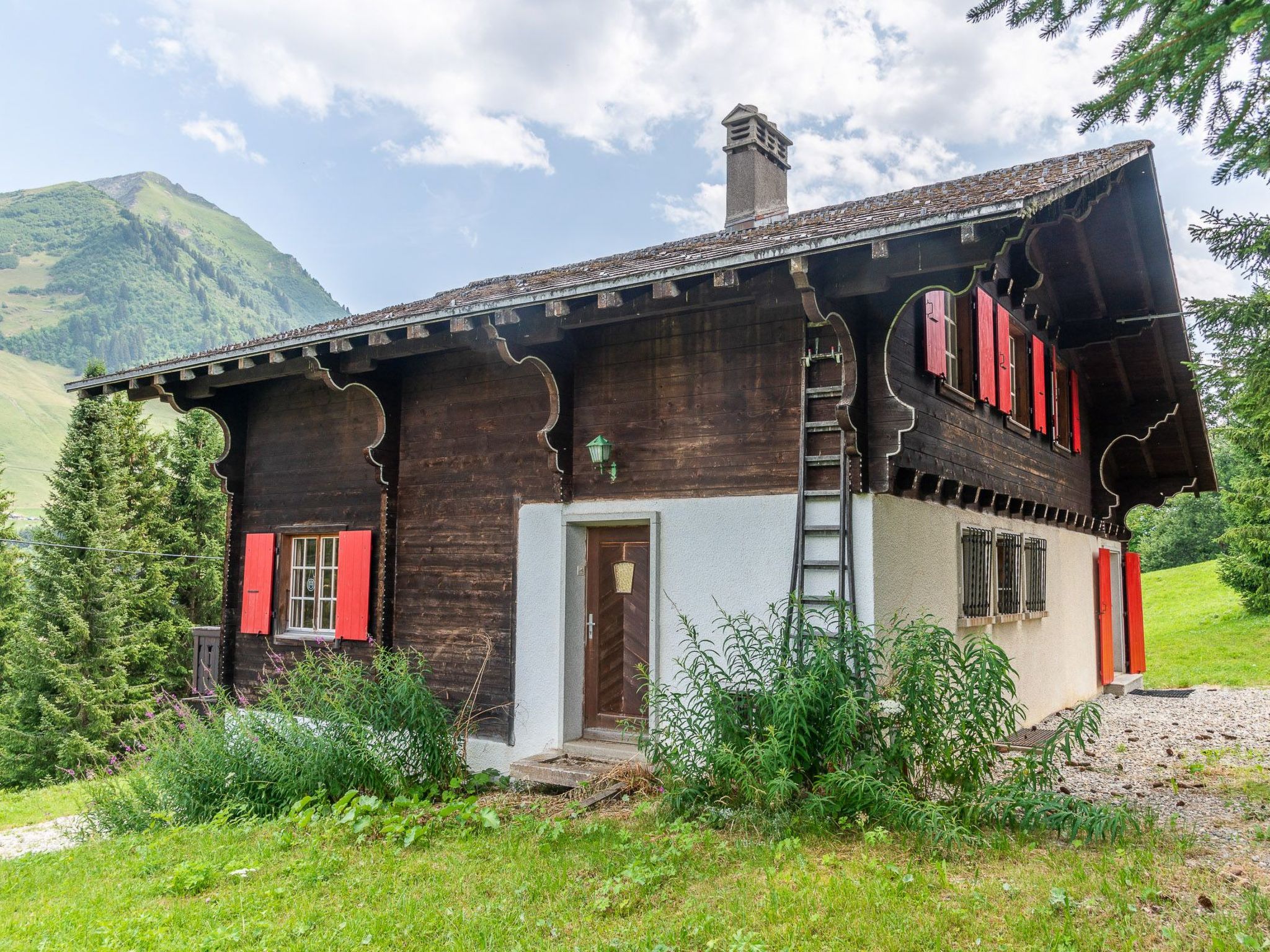 Chalet La Bürsch, (Les Mosses), - Draußen