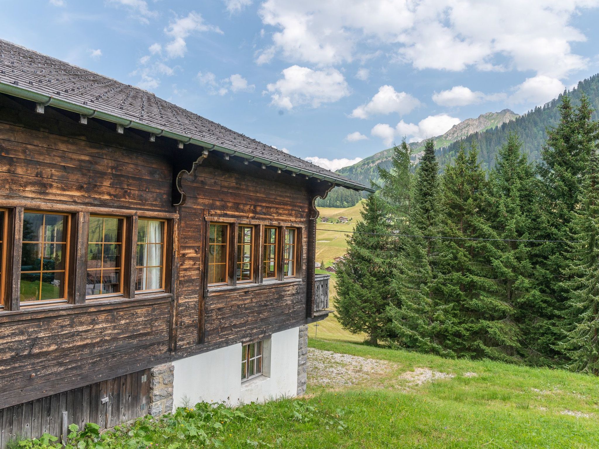 Chalet La Bürsch, (Les Mosses), - Draußen