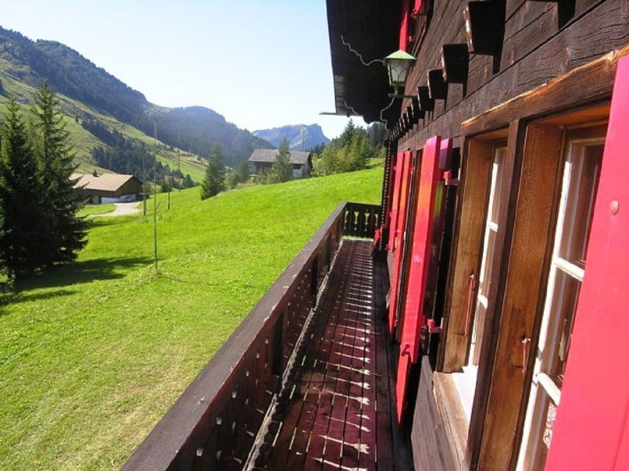 Chalet La Bürsch, (Les Mosses), - Draußen
