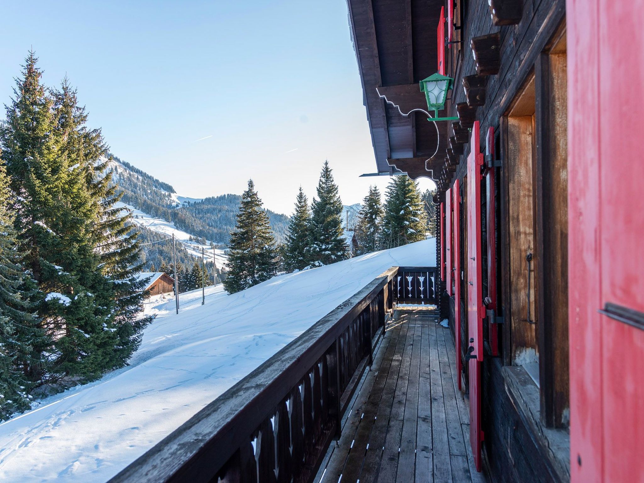 Chalet La Bürsch, (Les Mosses), - Draußen