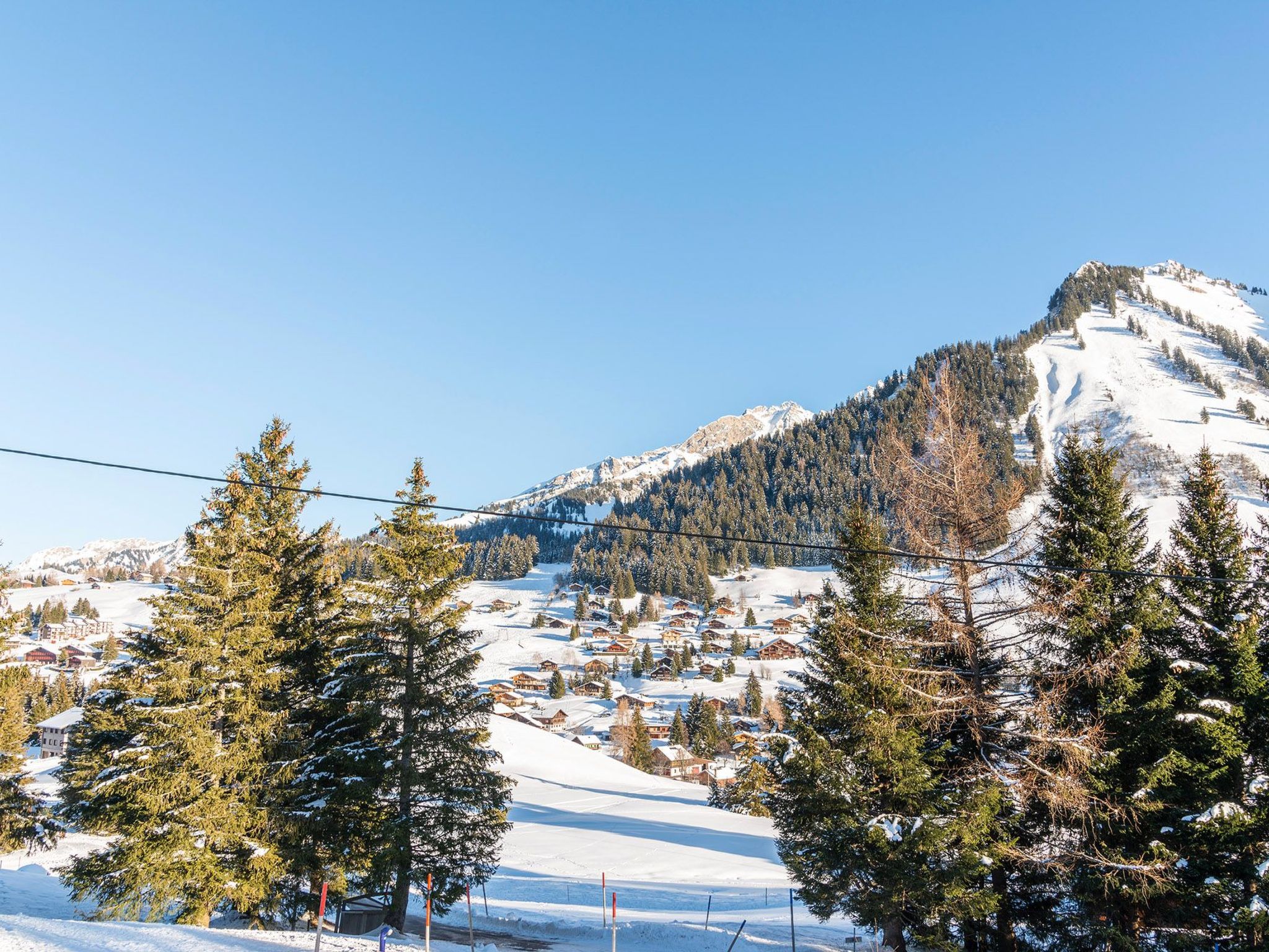 Chalet La Bürsch, (Les Mosses), - Draußen