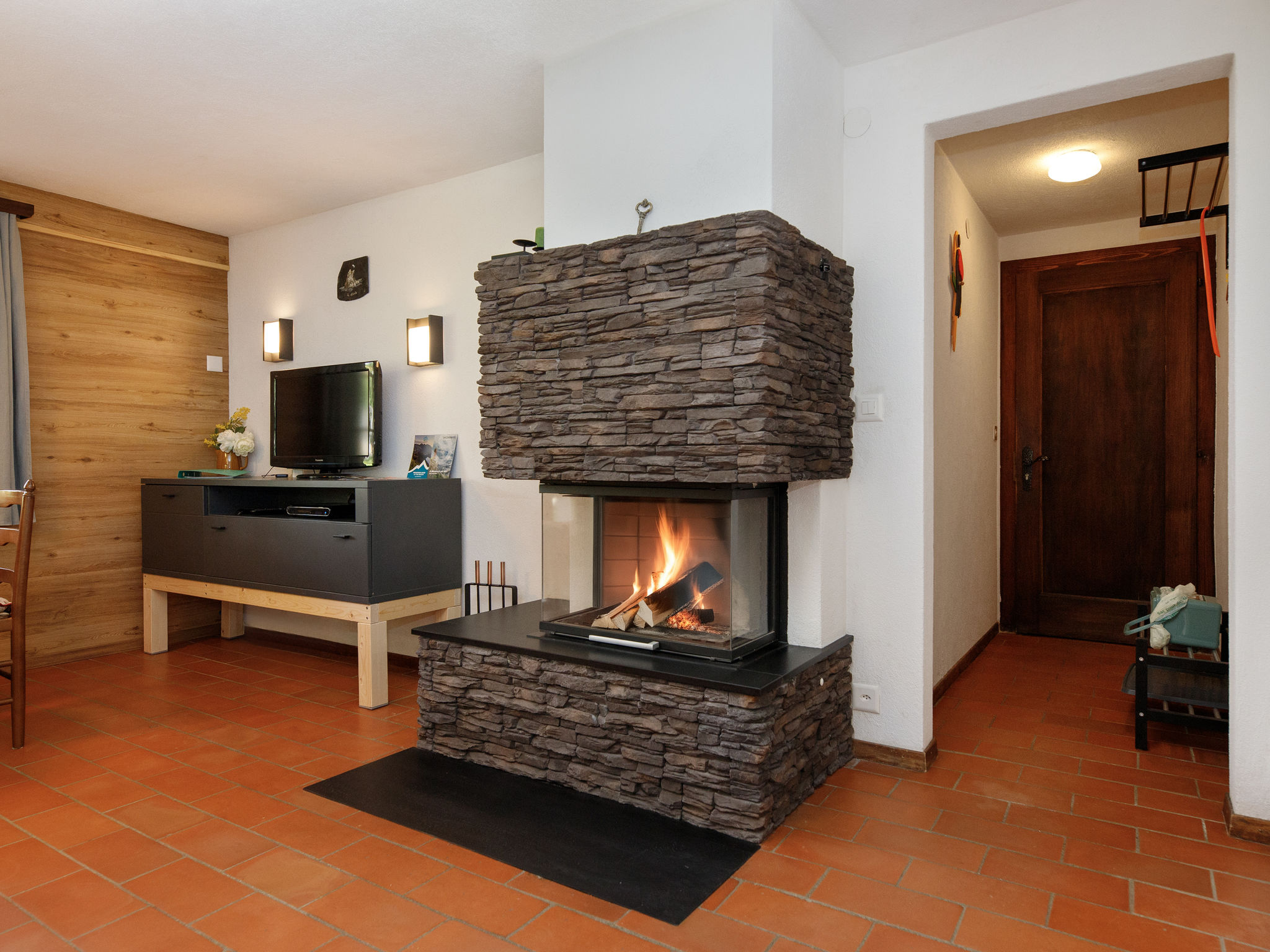 Chalet l'Aube - Binnen