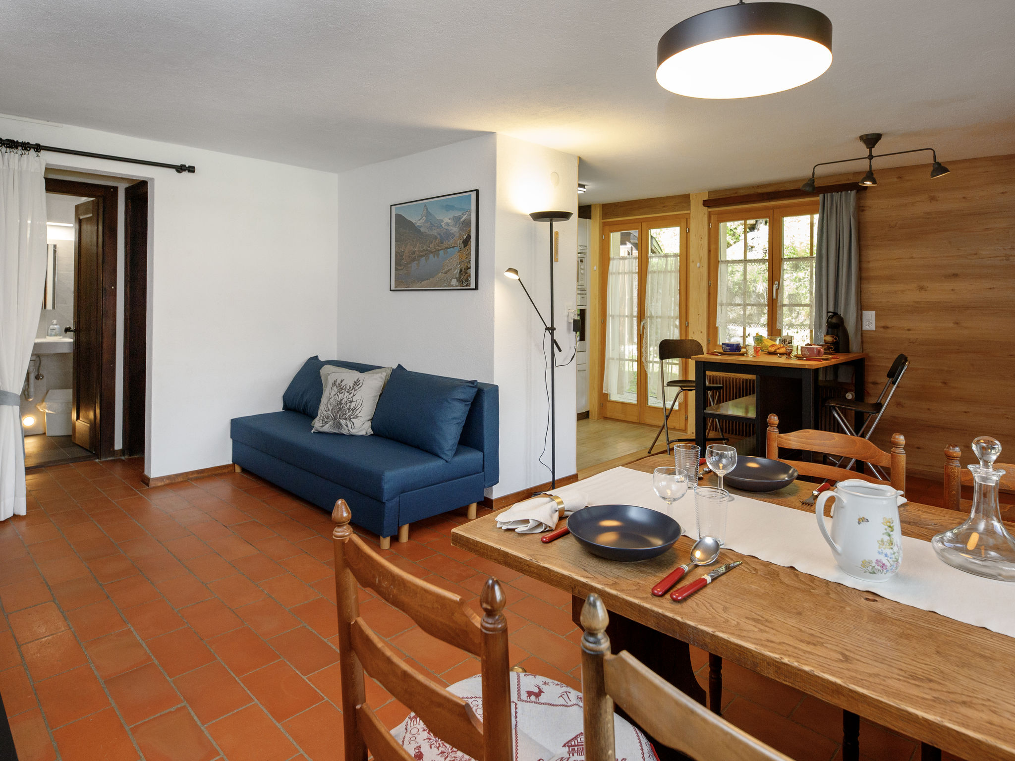 Chalet l'Aube - Binnen